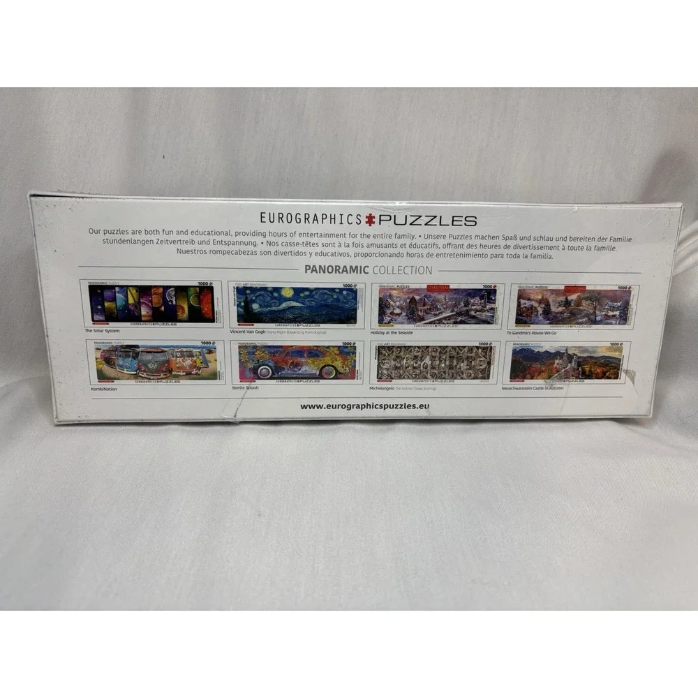 Eurographics Fine Art Panoramic Noah's Ark 1000 Piece Puzzle Haruo Takino
